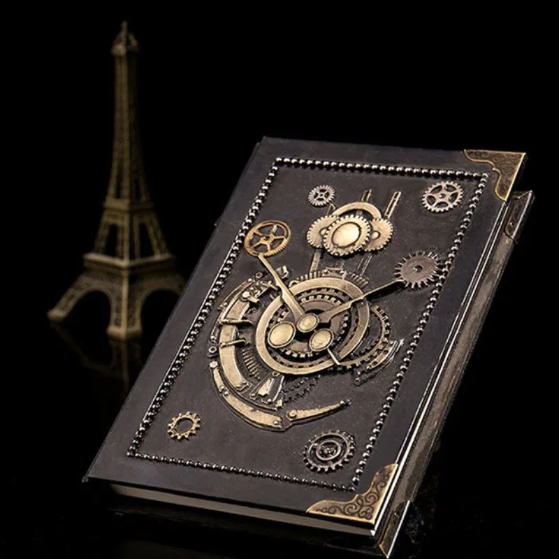Aanzicht 4 — Steampunk notitieboek