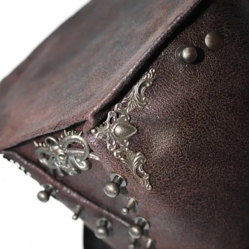 Aanzicht 4 — Steampunk hoed – gothic voor heren, 15 cm