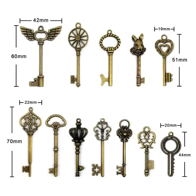 Aanzicht 2 — Steampunk sleutel