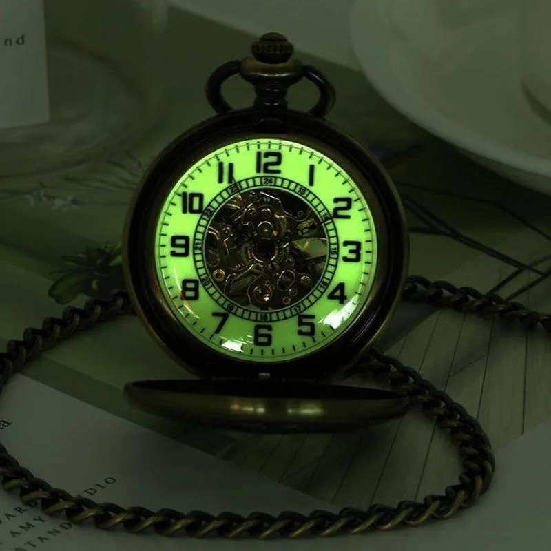 Aanzicht 2 — Zakhorloge – lichtgevende uitstraling (doos)