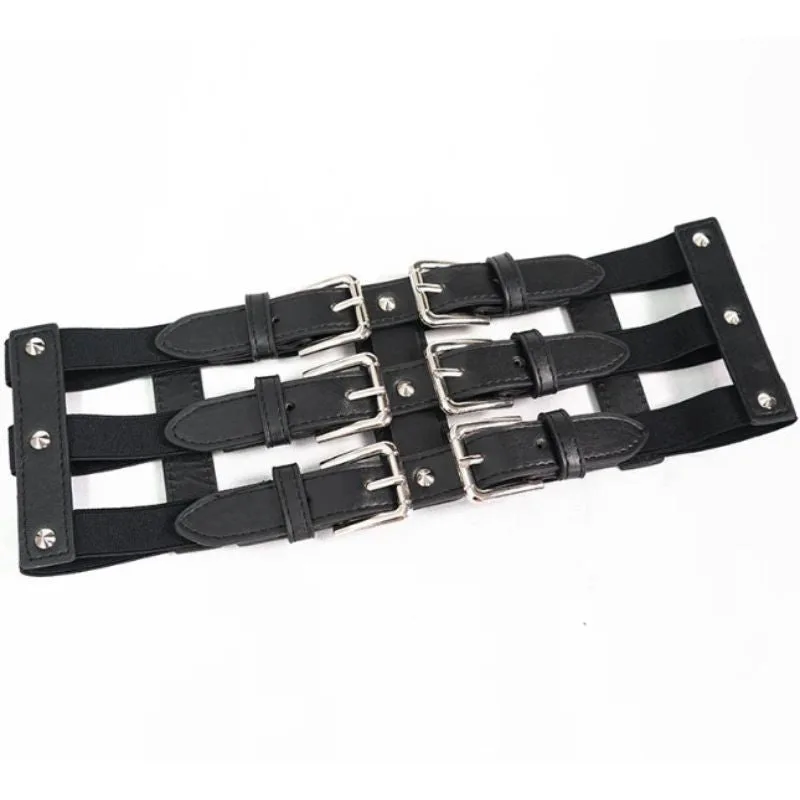 Aanzicht 6 — Tailleriem voor dames – gothic