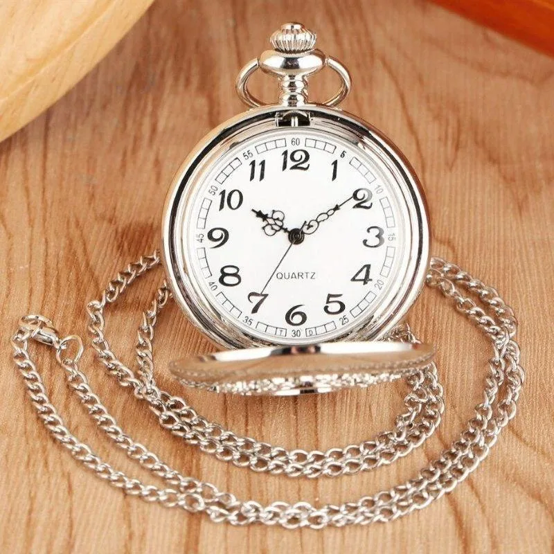 Aanzicht 3 — Zakhorloge voor dames – hanger zilverkleurig