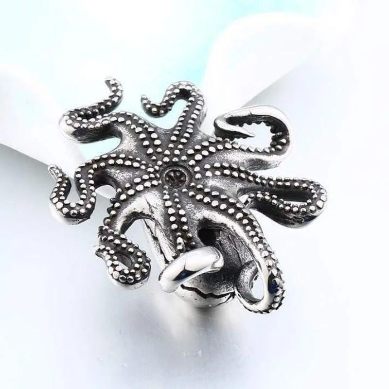 Aanzicht 2 — Steampunk hanger – octopus