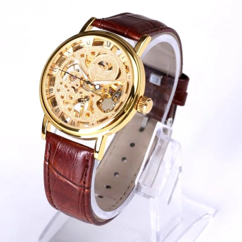 Aanzicht 1 — Skeleton horloge voor heren