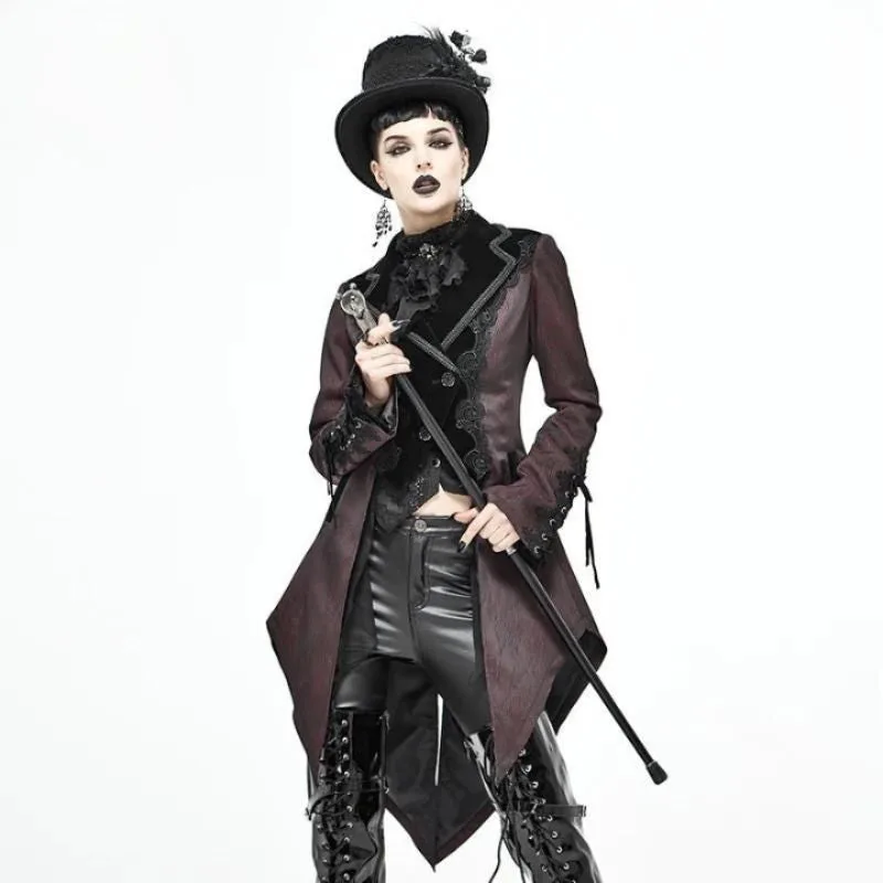 Aanzicht 2 — Steampunk jas – rokkostuumstijl