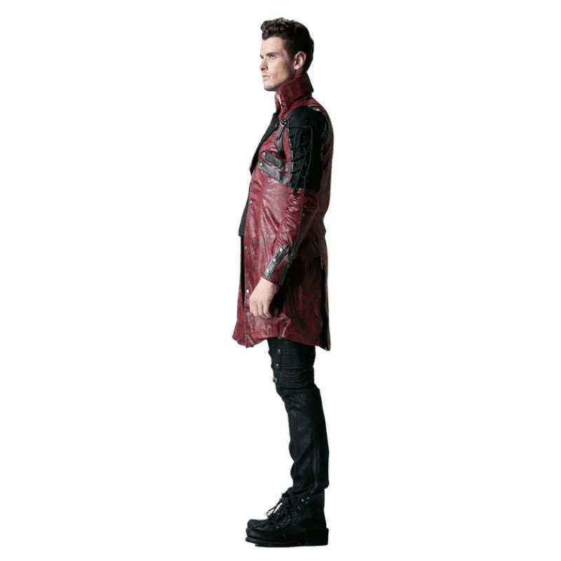 Aanzicht 8 — Steampunk mantel – gothic lang