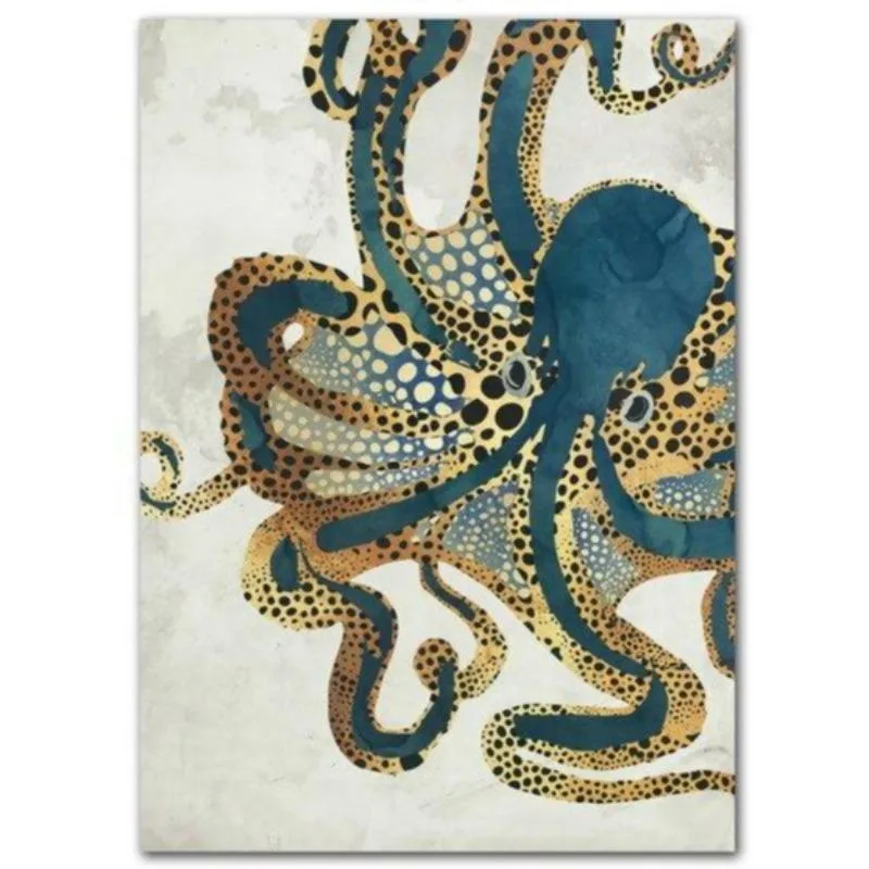 Steampunk wanddecoratie – octopus – model 2 Steampunk wanddecoratie – octopus – model 2