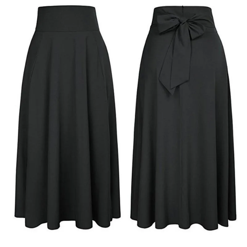 Rok – lang met tassen Rok – lang met tassen