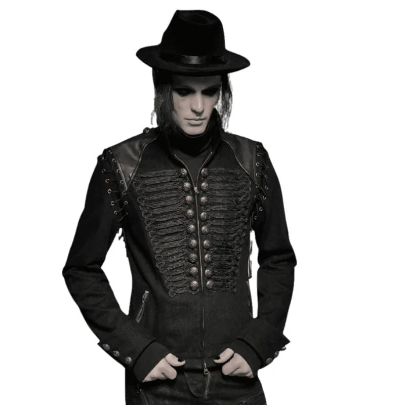 Jas voor heren – gothic militaire stijl officiersstijl