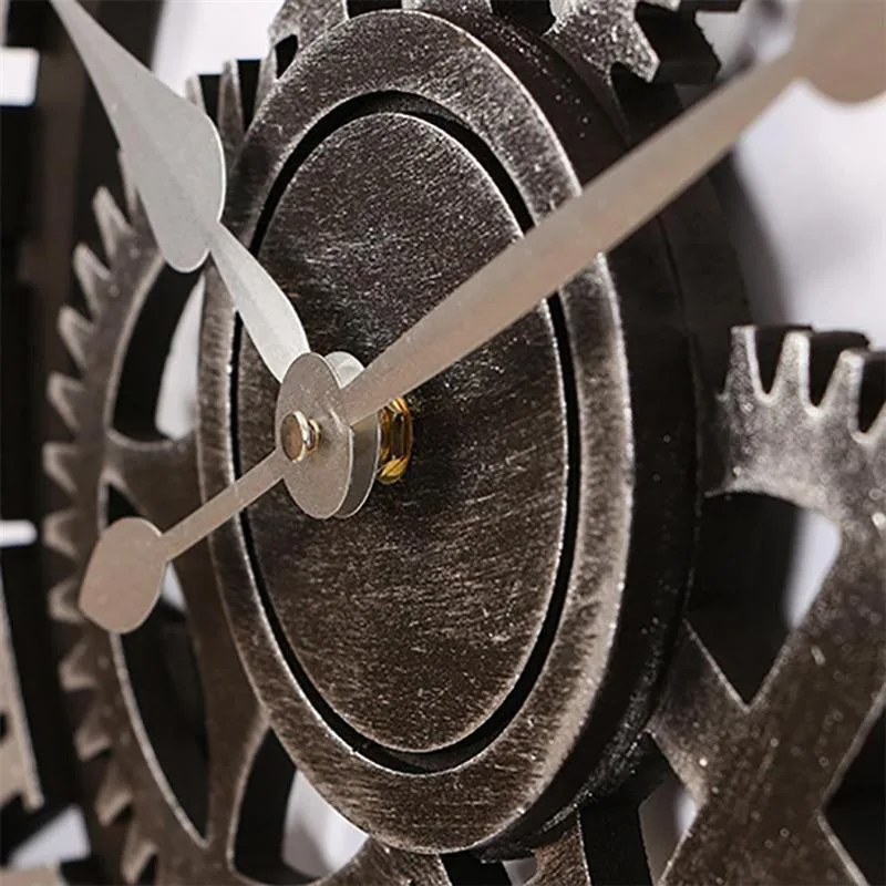 Aanzicht 4 — Steampunk wandklok