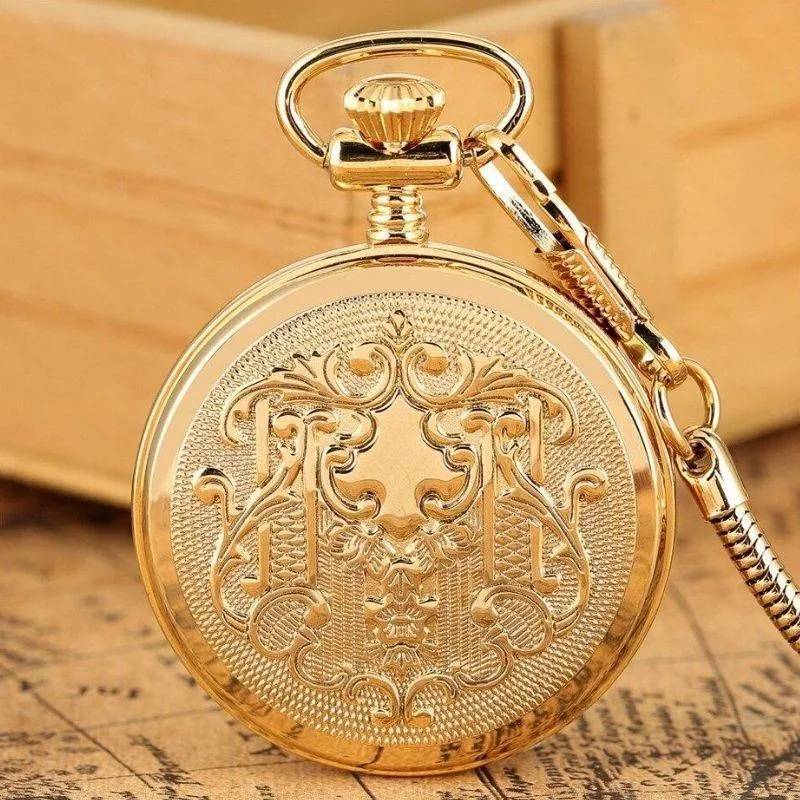 Aanzicht 4 — Steampunk zakhorloge – nieuw