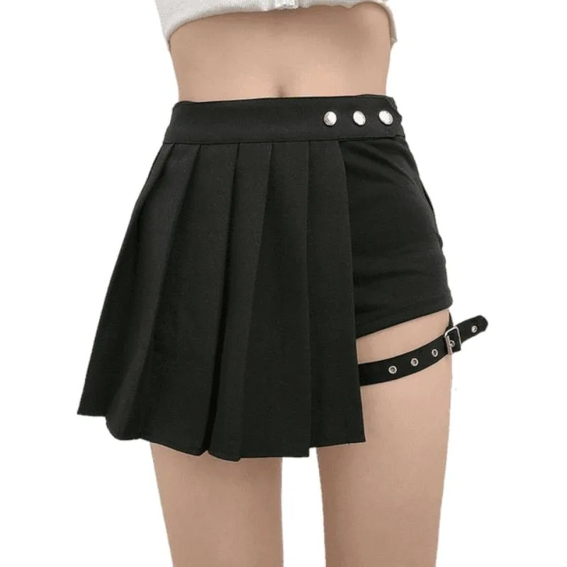 Aanzicht 3 — Minirok – gothic