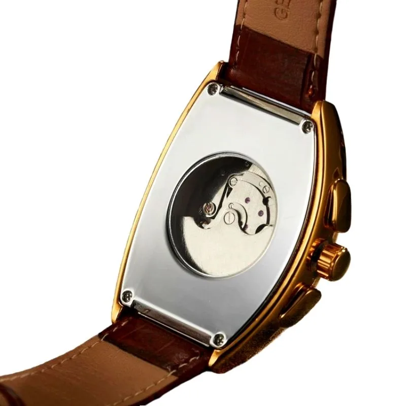 Aanzicht 6 — Horloge voor heren – rechthoekig vintage