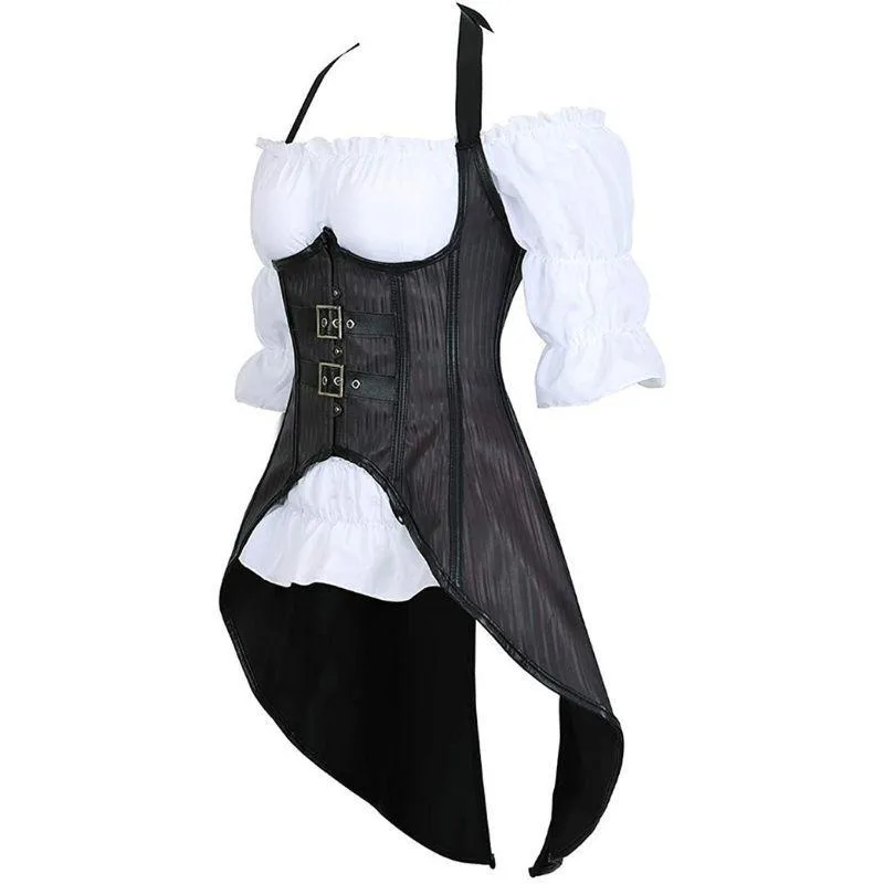 Aanzicht 2 — Steampunk jurk voor dames