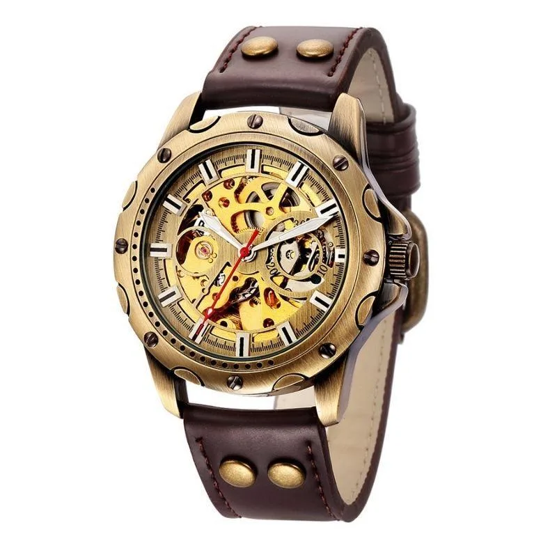 Steampunk horloge – tandwiel