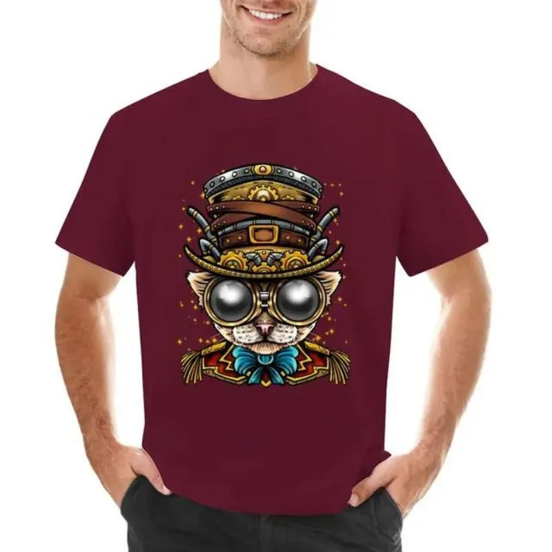 Steampunk-T-shirt voor heren
