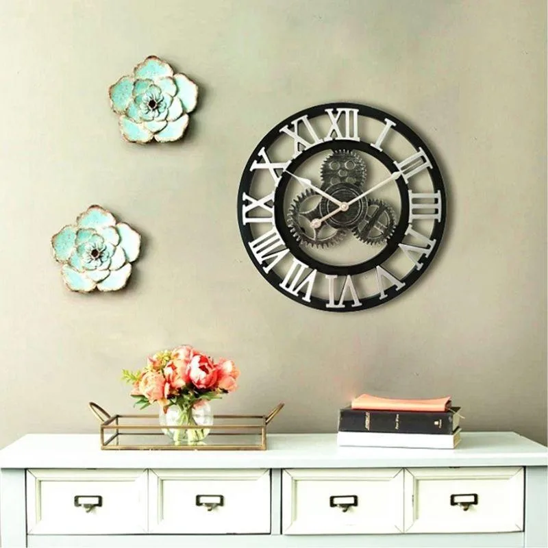 Aanzicht 3 — Steampunk horloge – tandwiel – model 2