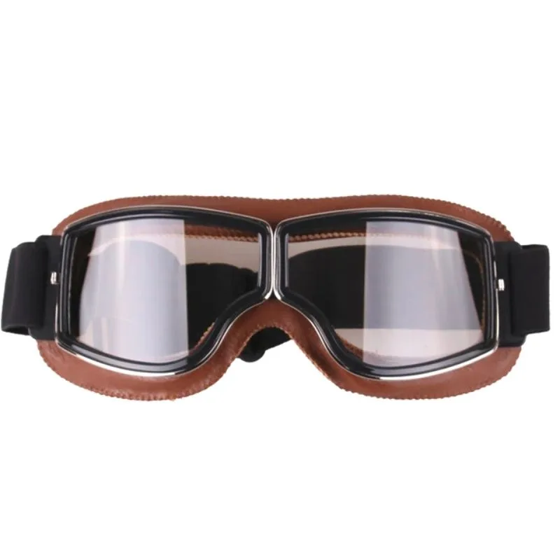 Aanzicht 4 — Steampunk bril – retro motorstijl