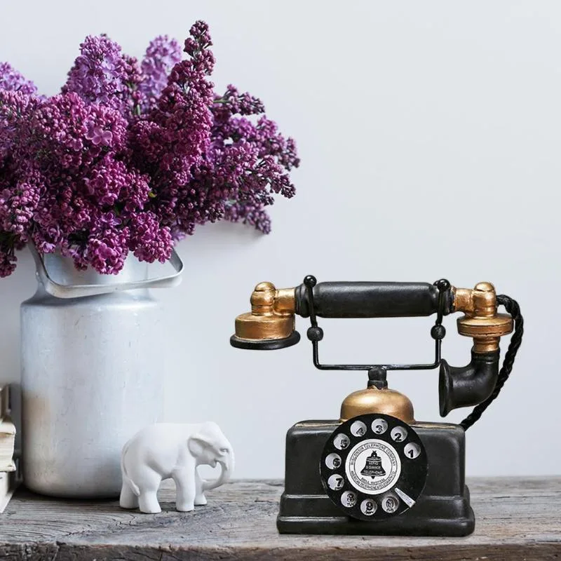 Aanzicht 4 — Telefoon – vintage decoratie