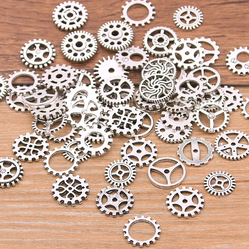 Aanzicht 11 — Steampunk tandwiel set