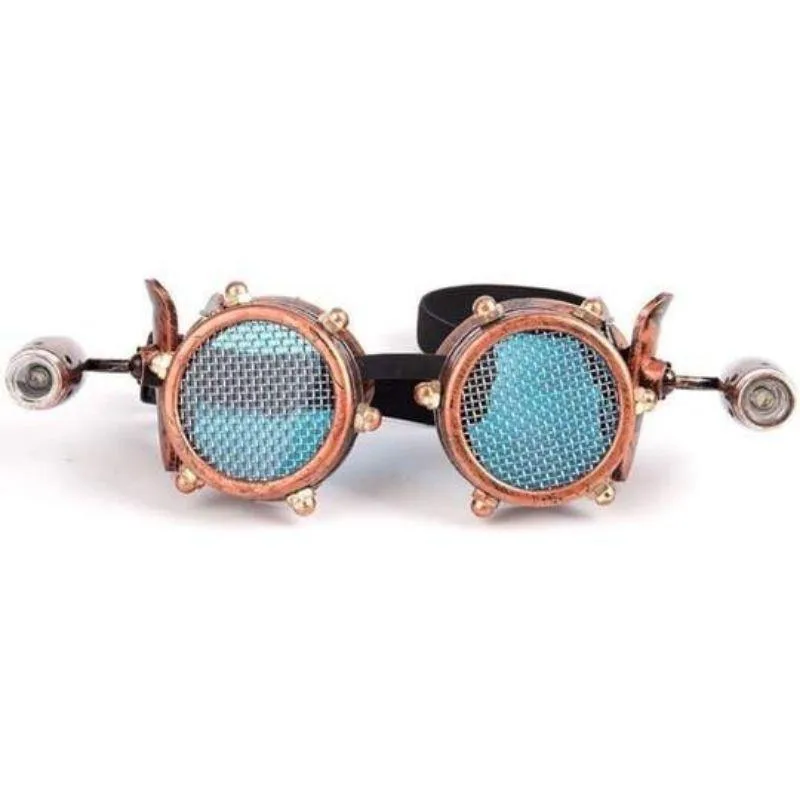 Steampunk bril – koperkleurig Steampunk bril – koperkleurig