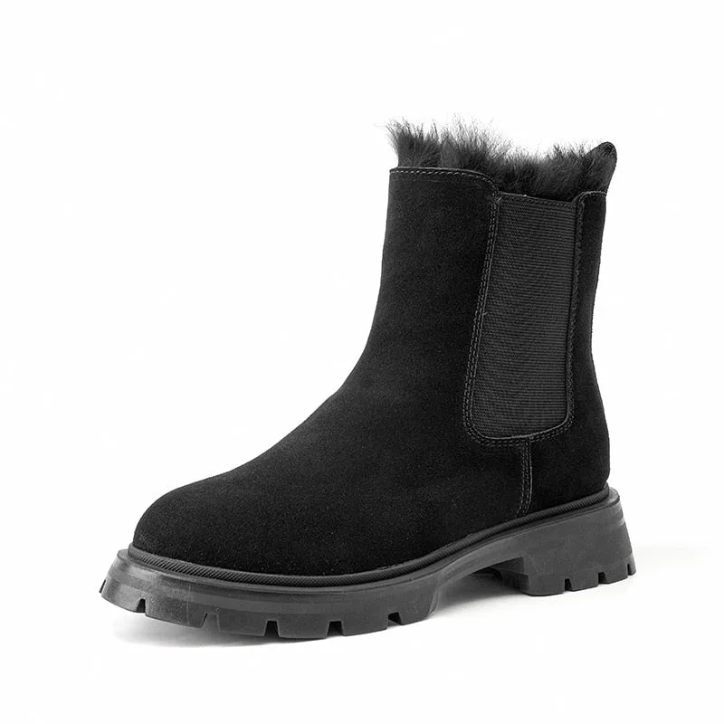 Chelsea Boots – gevoerd