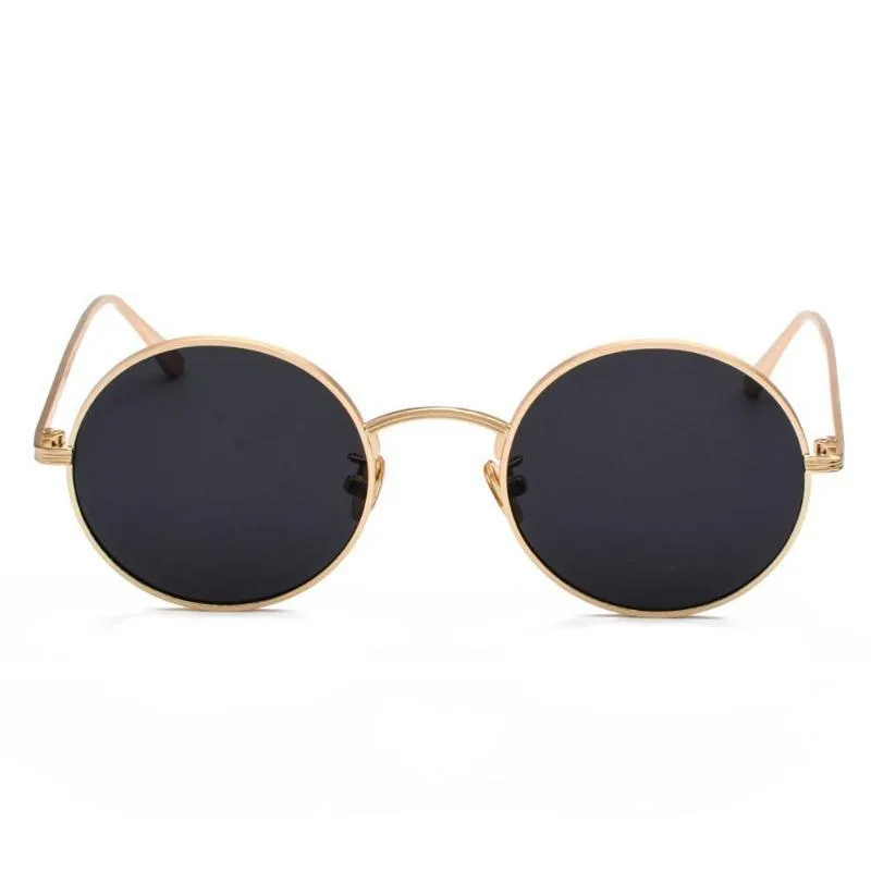 Aanzicht 4 — Steampunk zonnebril – vintage rond