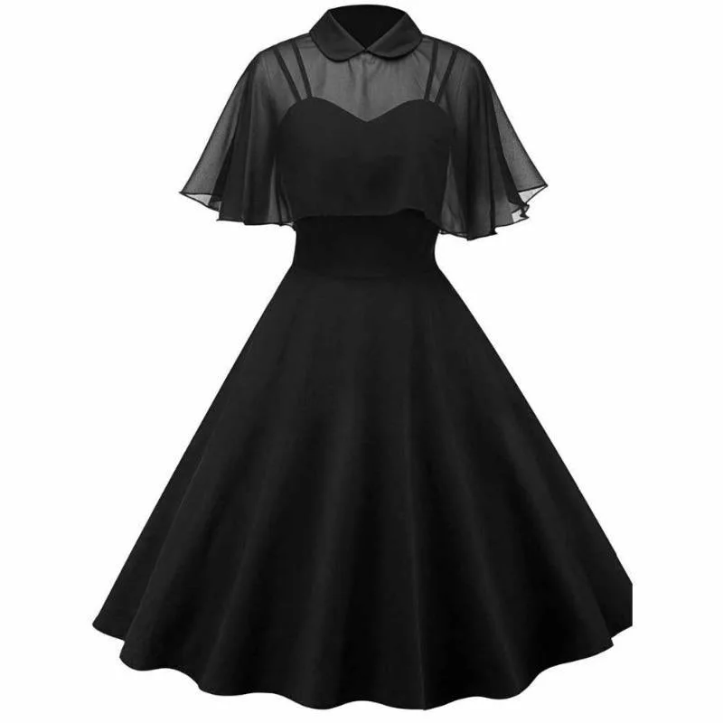 Jurk – vintage zwart