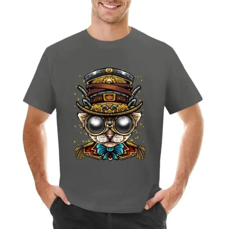 Aanzicht 6 — Steampunk-T-shirt voor heren