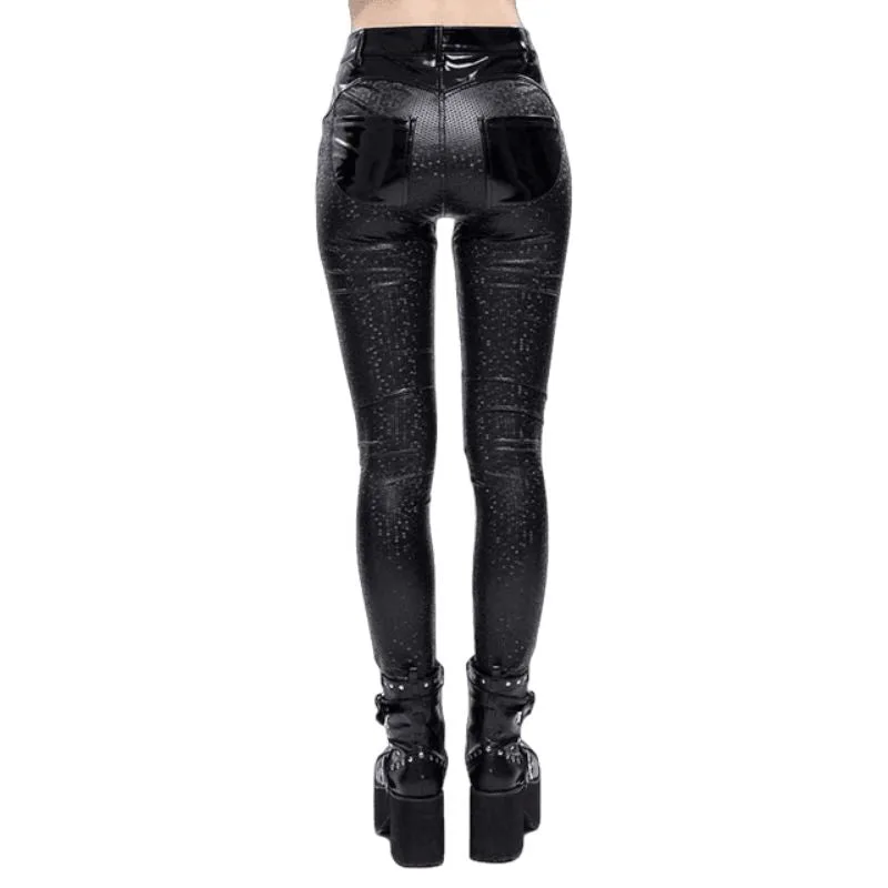 Aanzicht 3 — Broek voor dames – gothic rok