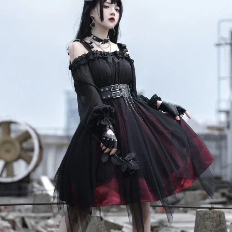 Aanzicht 3 — Steampunk jurk – lolita
