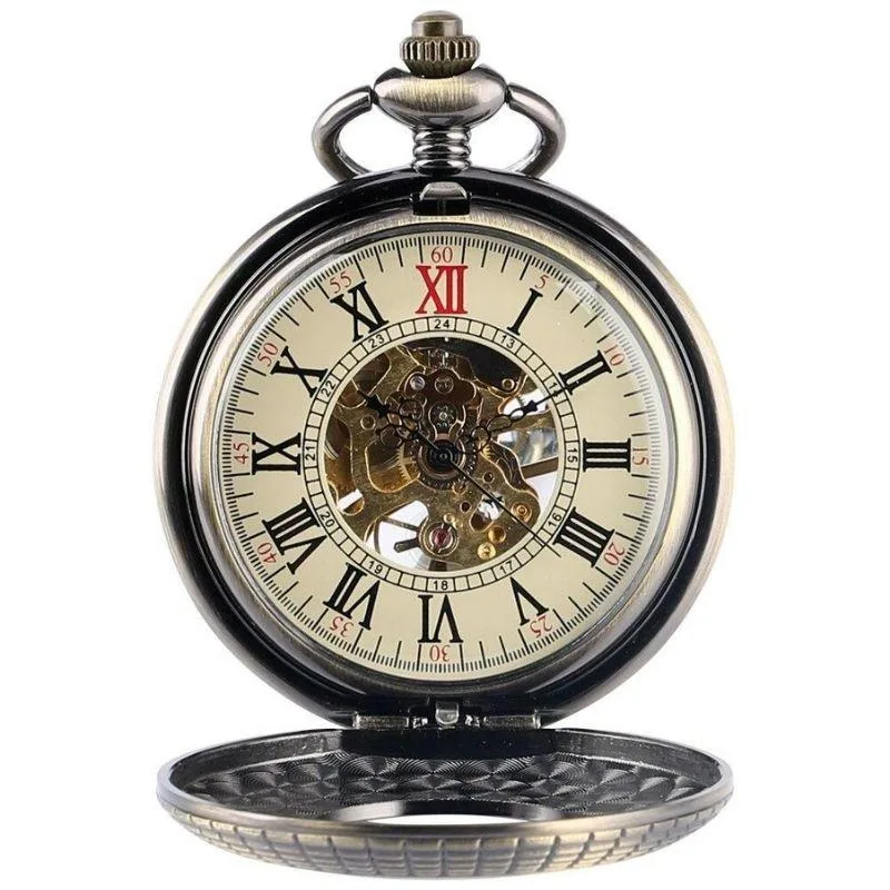 Aanzicht 5 — Steampunk zakhorloge – vintage