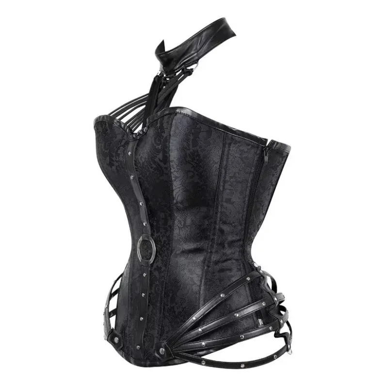 Aanzicht 2 — Steampunk korset – gothic