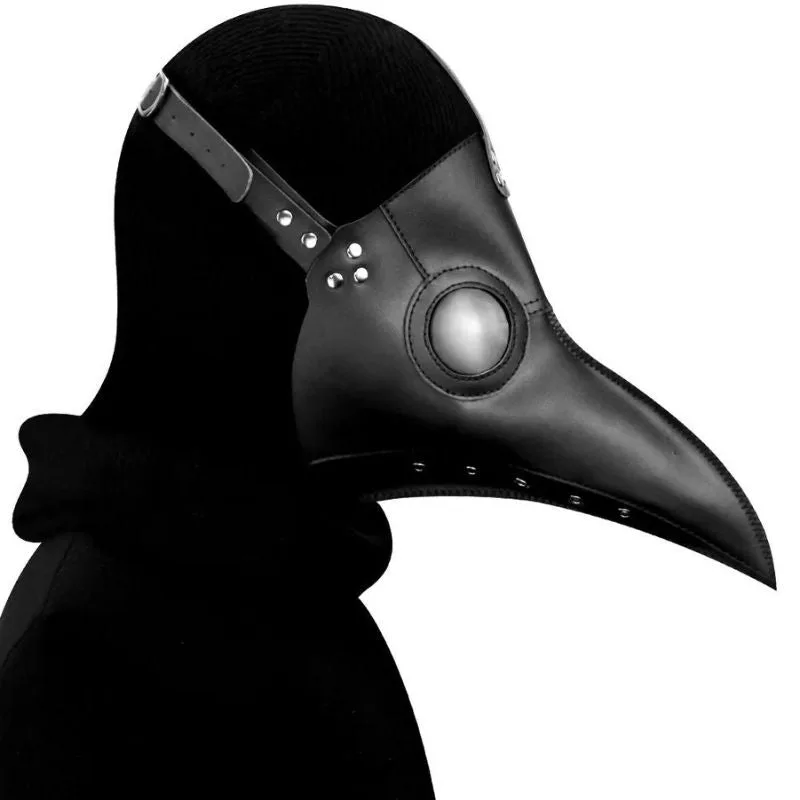 Aanzicht 2 — Pestdoktermasker – model 2