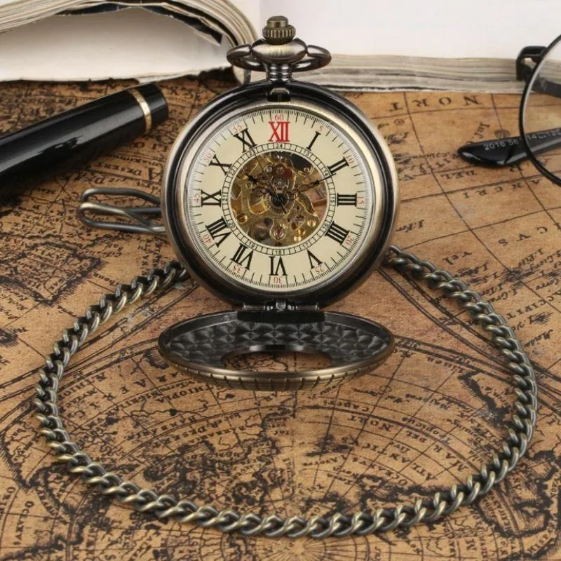 Aanzicht 7 — Steampunk zakhorloge – vintage