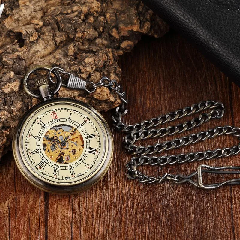 Aanzicht 3 — Steampunk zakhorloge – tas