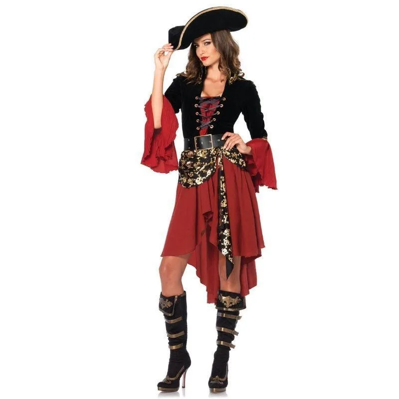 Steampunk kostuum voor dames – piratenstijl