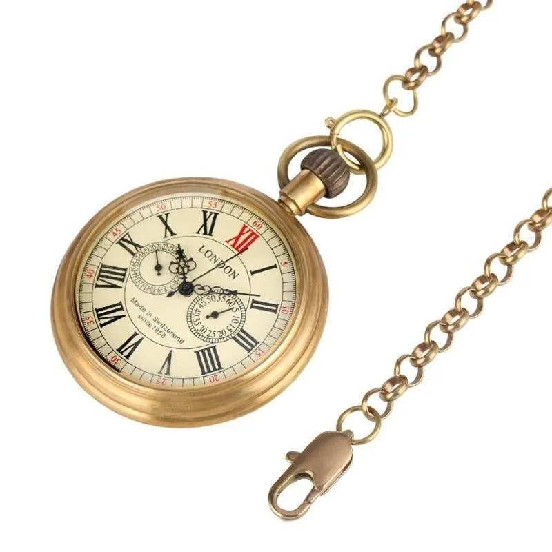 Aanzicht 5 — Zakhorloge – antieke uitstraling – model 2