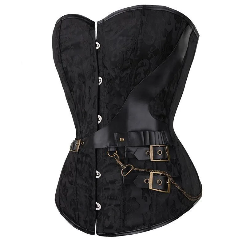 Aanzicht 5 — Steampunk korset – piratenstijl