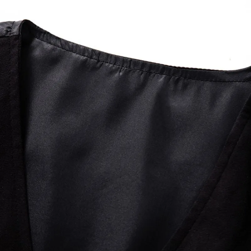 Aanzicht 4 — Kostuumgilet – retro zwart