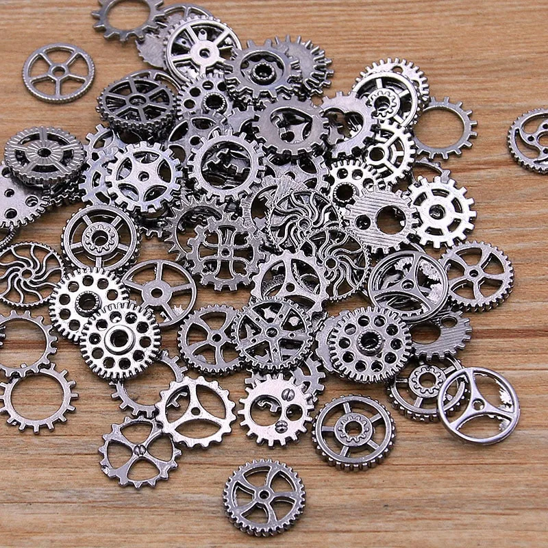 Aanzicht 6 — Steampunk tandwiel set