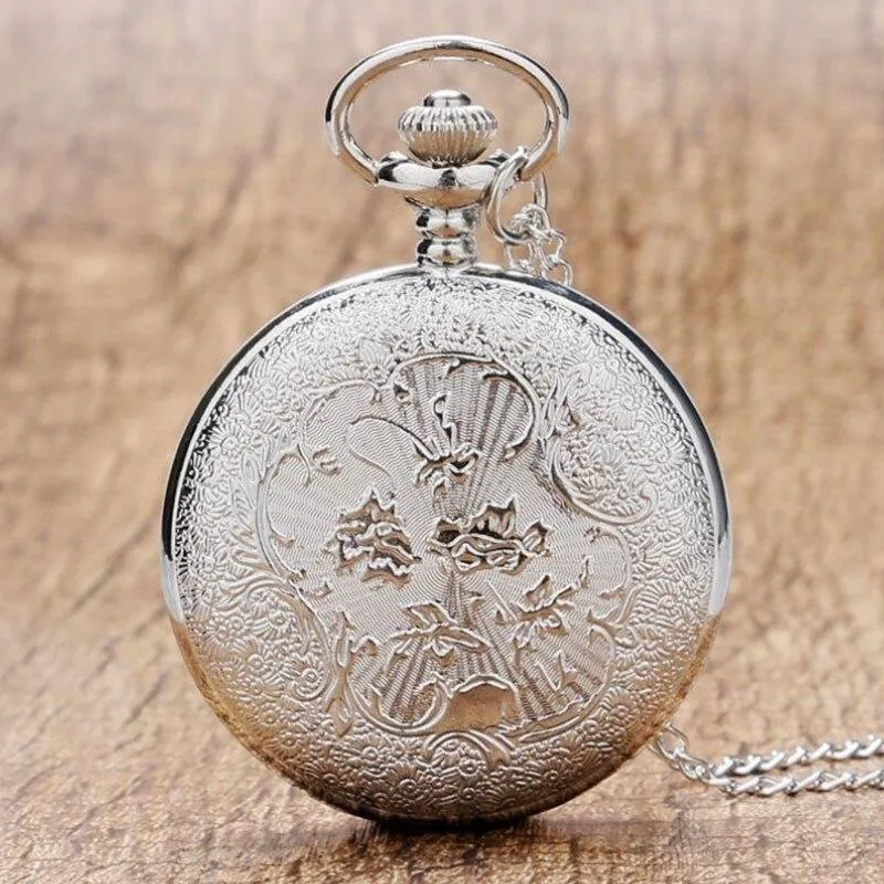 Aanzicht 5 — Zakhorloge voor dames – hanger zilverkleurig