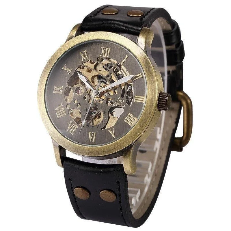 Aanzicht 3 — Steampunk horloge – vintage