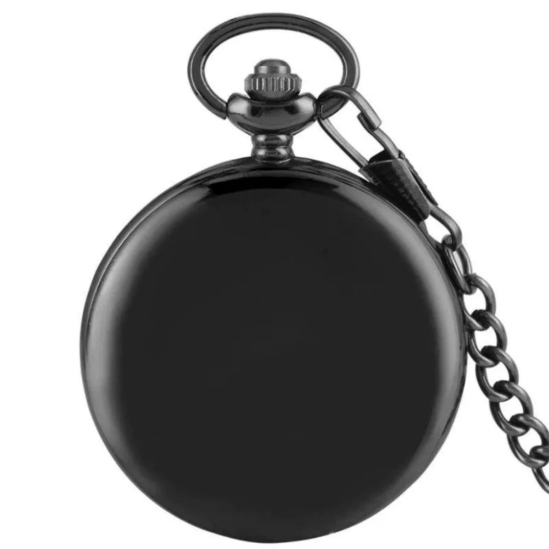 Zakhorloge – wijzerplaat zwart