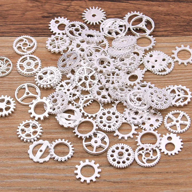 Aanzicht 3 — Steampunk tandwiel set