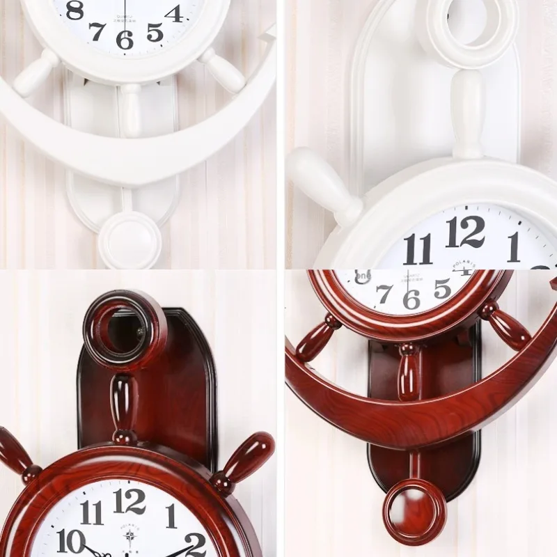Aanzicht 5 — Steampunk horloge – stuurwiel