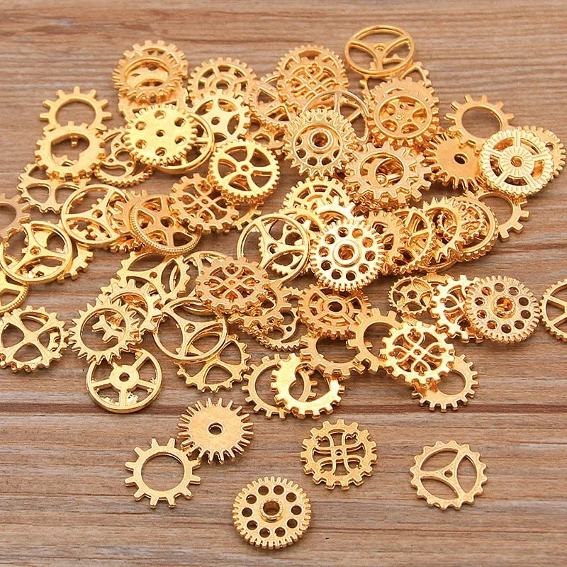 Aanzicht 7 — Steampunk tandwiel set
