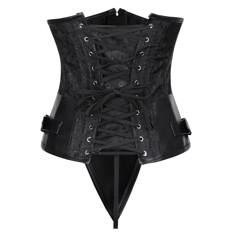 Aanzicht 5 — Steampunk korset – tailleaccent