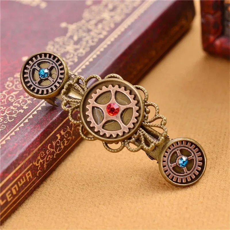 Aanzicht 4 — Steampunk haarspeld