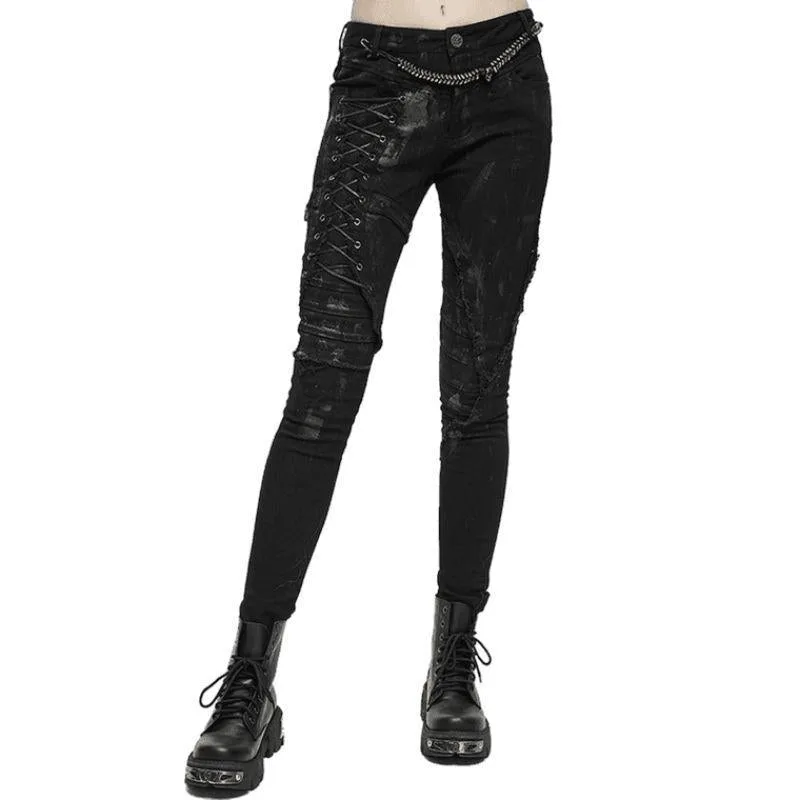 Steampunk broek voor dames – rok